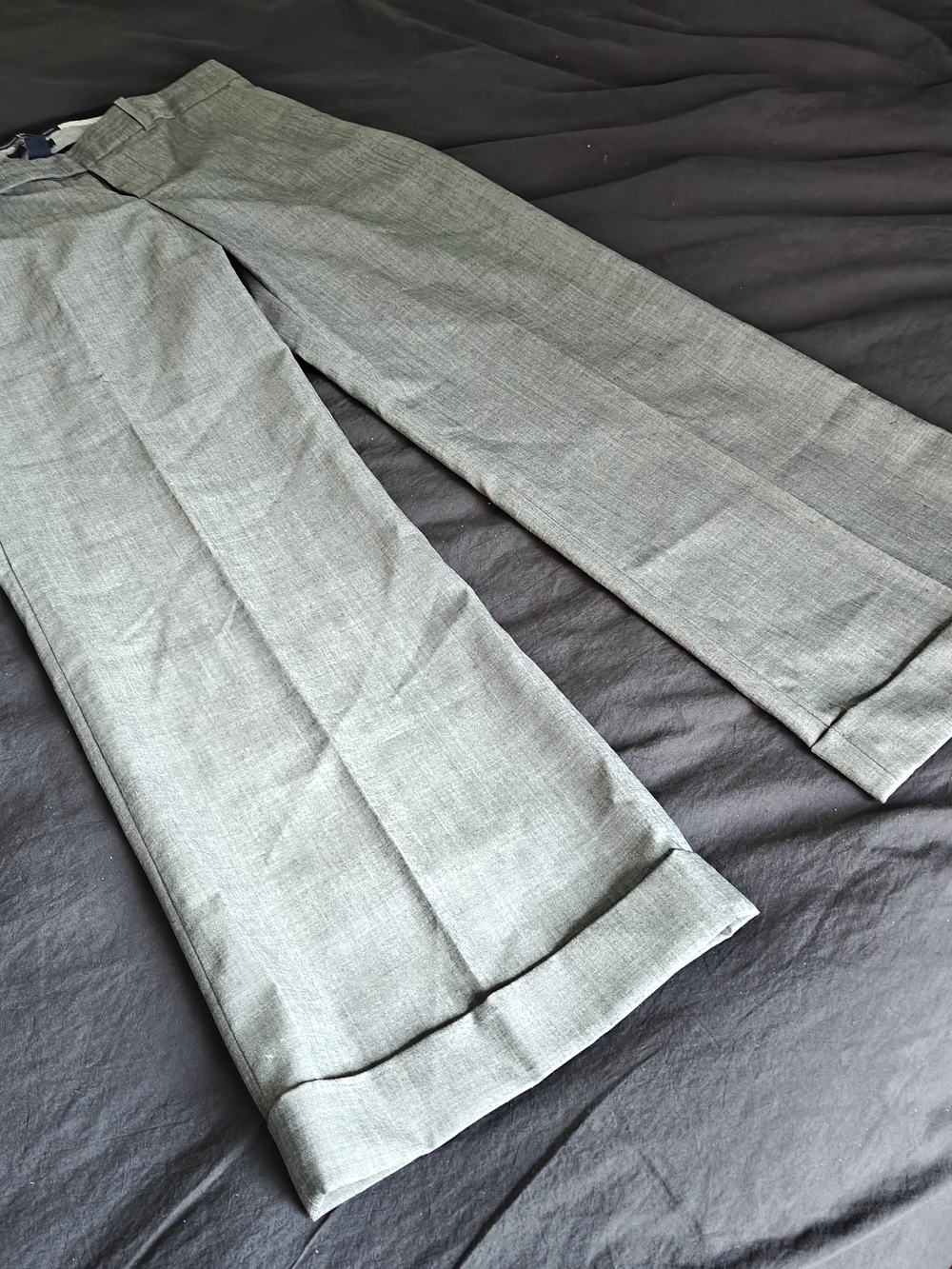 GAP Light Gray Wide Leg Trousers